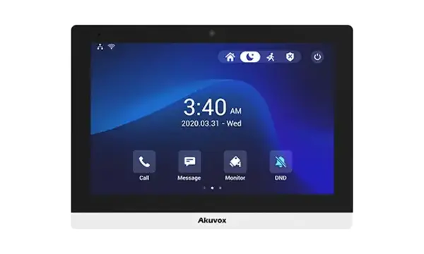 Десятидюймовый IP-видеомонитор Akuvox C319